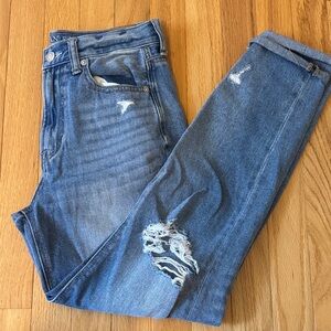 American Eagle Outfitters Distressed Mom Jeans